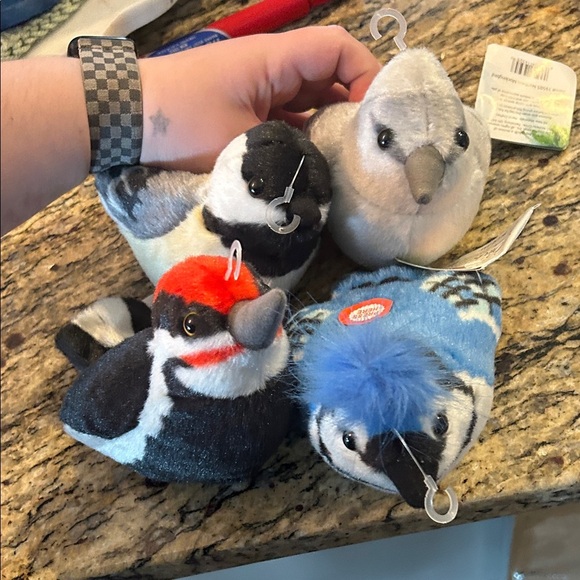 Other - Vibrant Plush Bird Toys
